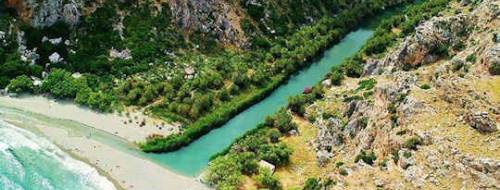 Der Palmenstrand Preveli