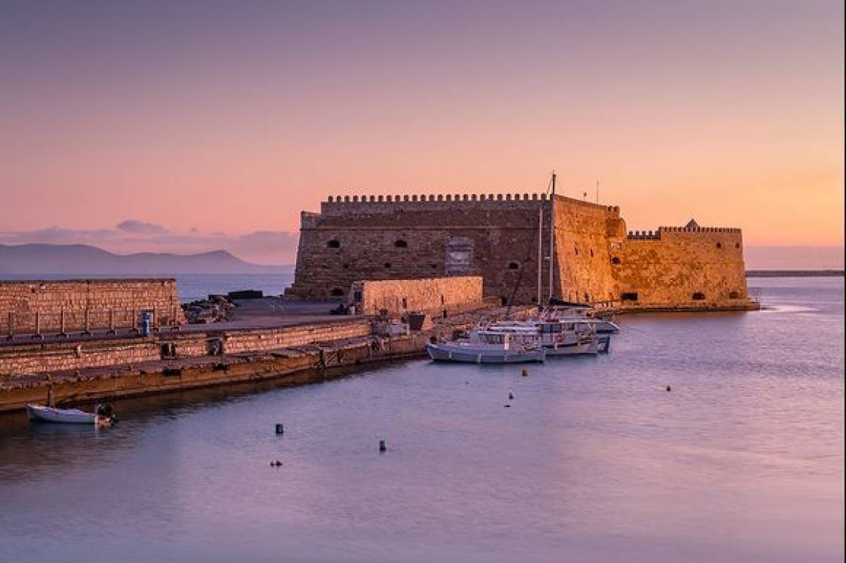 Koules nel porto di Heraklion